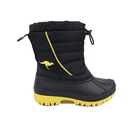 KangaROOS K-Ben, Stivali, Jet Black Lemon Chrome, 32 EU