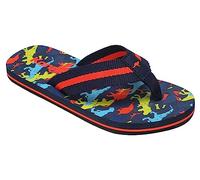 KangaROOS K-BK bay, Sandali Unisex-Adulto, Dk Navy Multi Dino, 36 EU