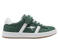 KangaROOS K-ca Miles Ev, Scarpe da Ginnastica, Deep Emeraldt White, 33 EU