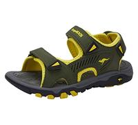 KangaROOS K-Celtic Barbo, Sandali Unisex-Adulto, Olive Lemon Chrome, 37 EU