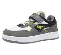KangaROOS K-CP Bounder Ev, Scarpe da Ginnastica, Grigio Acciaio, Verde Neon, 34 EU