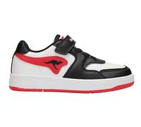 KangaROOS K-CP Fair Ev, Scarpe da Ginnastica, Jet Black Fiery Red, 34 EU