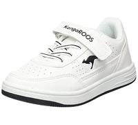 KangaROOS K-CP Gate Ev, Scarpe da Ginnastica, White Jet Black, 30 EU