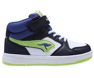 KangaROOS K-CP Hogan Ev, Scarpe da Ginnastica Unisex-Adulto, Dk Navy Lime, 40 EU
