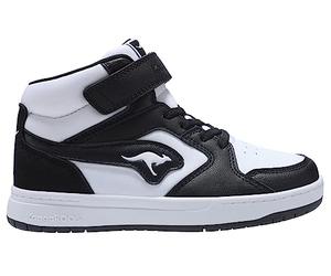 KangaROOS K-CP Hogan Ev, Scarpe da Ginnastica Unisex-Adulto, Jet Black White, 35 EU