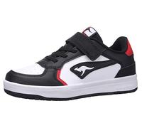 KangaROOS K-CP Move Ev, Scarpe da Ginnastica, Jet Black Fiery Red, 30 EU