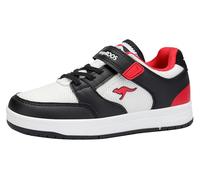 KangaROOS K-CP Ollie Ev, Scarpe da Ginnastica, Jet Black Fiery Red, 36 EU