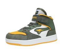 KangaROOS K-CP Rim Mid Ev, Scarpe da Ginnastica, Military Green Egg Tuorlo, 33 EU