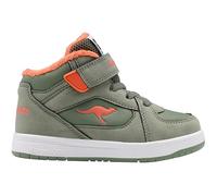 KangaROOS K-cpi Kalino Mid Ev, Scarpe da Ginnastica Unisex-Bimbi 0-24, Olive Flame, 22 EU