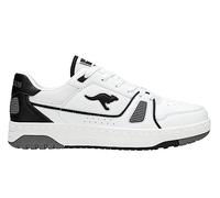 KangaROOS K-Draft Center, Scarpe da Ginnastica Unisex-Adulto, Bianco Jet Black, 44 EU