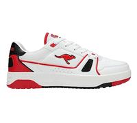 KangaROOS K-Draft Center, Scarpe da Ginnastica Unisex-Adulto, White Fiery Red, 43 EU