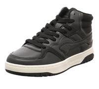 KangaROOS K-Draft Tony Mid, Scarpe da Ginnastica Unisex-Adulto, Jet Black Cool Beige, 41 EU