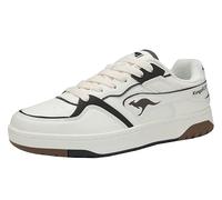 KangaROOS K-Draft Tony, Scarpe da Ginnastica Unisex-Adulto, Cool Beige/Coffee, 44 EU
