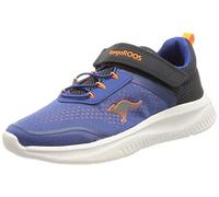 KangaROOS K-ft Tech Ev, Scarpe da Ginnastica Unisex-Adulto, Belle Blue Neon Orange, 35 EU