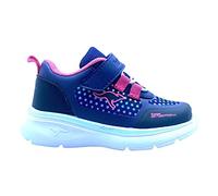 KangaROOS K-IQ Swatch Ev, Scarpe da Ginnastica Bambina, Dk Navy Daisy Pink, 21 EU
