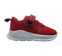KangaROOS K-IR Fast EV - Scarpe Sportive per Bambini, Unisex, Colore: Rosso/Nero, Fiery Red Jet Black, 23 EU