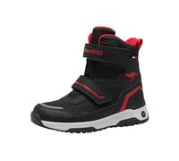 KangaROOS K-MJ Camp V RTX, Stivali da Escursionismo Unisex-Adulto, Jet Black Fiery Red, 40 EU