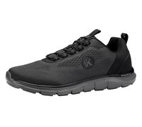 KangaROOS K-MKT Guni OS, Scarpe da Ginnastica Uomo, Jet Black Steel Grey, 45 EU