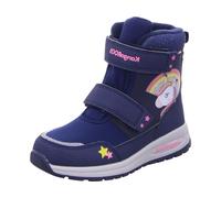 KangaROOS K-PE Candela V RTX SL, Stivali da Neve, Dk Navy Daisy Pink Unicorn, 25 EU