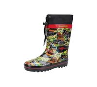 KangaROOS K-Rain, Stivali in Gomma, Jet Black Racing Car, 31 EU