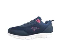 KangaROOS K-RF Bethy, Scarpe da Ginnastica Donna, Dk Navy Daisy Pink, 36 EU