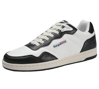 KangaROOS K-Slam One, Scarpe da Ginnastica Unisex-Adulto, White Jet Black, 46 EU