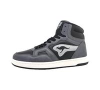 KangaROOS K-Slam Point Mid, Scarpe da Ginnastica Unisex-Adulto, Steel Grey Jet Black, 43 EU