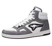 KangaROOS K-Slam Point Mid, Scarpe da Ginnastica Unisex-Adulto, Ultimate Grey Jet Black, 37 EU