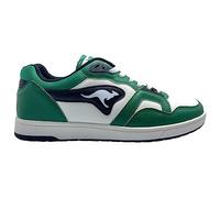 KangaROOS K-Slam Point, Scarpe da Ginnastica Unisex-Adulto, Green Jet Black, 39 EU