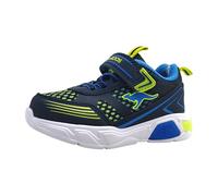 KangaROOS K-SLB Naro Ev, Scarpe da Ginnastica, Dk Navy Lime, 33 EU