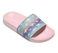 KangaROOS K-Slide Shine, Diapositive Unisex-Adulto, Rosa Animale, 35 EU