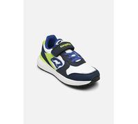 KangaROOS K-Sneak Heat Ev, Scarpe da Ginnastica, Dk Navy Lime, 32 EU