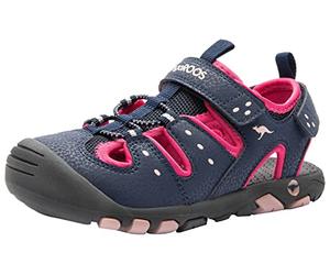 KangaROOS K-Trek, Sandali Donna, Rosa e Blu, 36 EU