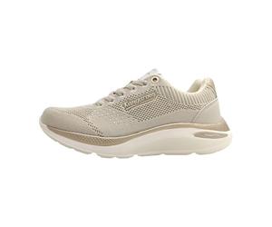 KangaROOS K-Wn Delight, Scarpe da Ginnastica Donna, Cool Beige Rich Gold, 41 EU