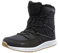 KangaROOS K-WW Leyla RTX, Stivali Donna, Jet Black Dk Silver, 38 EU