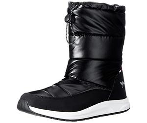 KangaROOS K-WW Luna RTX, Stivali Donna, Jet Black Metallic, 37 EU