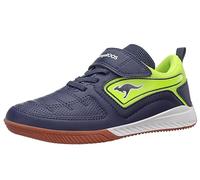 KangaROOS K5-Block Ev, Scarpe da Ginnastica, Dk Navy Lime, 30 EU