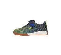 KangaROOS K5-Hover Ev, Scarpe da Ginnastica per Ambienti Interni Unisex-Bambini, Dk Navy Lime, 25 EU