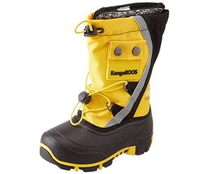 KangaROOS Kanga-Bean III, Stivali, Lemon Chrome Jet Black, 40 EU