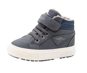 KangaROOS Kavu Iii, Scarpe da Ginnastica Basse Unisex - Bambini e ragazzi, Dk Navy Grey 423, 24 EU
