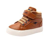 KangaROOS KAVU III Sneaker da Bambino, Saddle Brown Sabbia, 21 EU