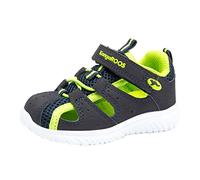 KangaROOS Ki-Rock Lite Ev, Scarpe da Ginnastica Basse, Blu (Dk Navy/Lime 4054), 28 EU