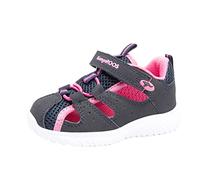 KangaROOS Ki-Rock Lite Ev Scarpe da Ginnastica Basse Unisex - Bimbi 0-24, Blu (Dk Navy/Daisy Pink 4204), 30 EU