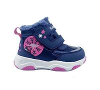 KangaROOS KS-Ice V RTX, Stivali da Neve Bambina, Dk Navy Daisy Pink, 21 EU