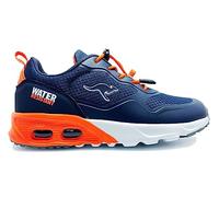 KangaROOS Kx-Raptor Low, Scarpe da Ginnastica, Navy Scuro Arancione Fluo, 32 EU