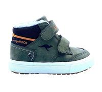 Kangaroos Pantofole Unisex per Bambini, Olive Flame, 28 EU