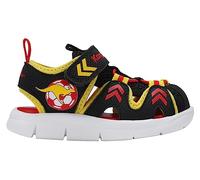 KangaROOS Sandali unisex per bambini, K-Mini Lind EV, Jet Black/Limone, 26 EU, Jet Black Lemon Chrome, 26 EU