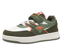 KangaROOS Sneaker Unisex per Bambini K-CP Bounder Ev, Military Green Flame, 33 EU