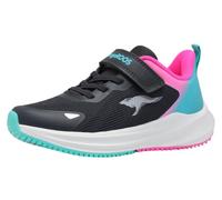 Kangaroos Sneaker Unisex per Bambini K-rdk Treadle EvSneaker, Raven Neon Pink, 30 EU