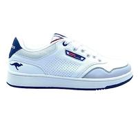 KangaROOS Stile RC, Scarpe da Ginnastica Unisex-Adulto, White Dk Navy, 43 EU